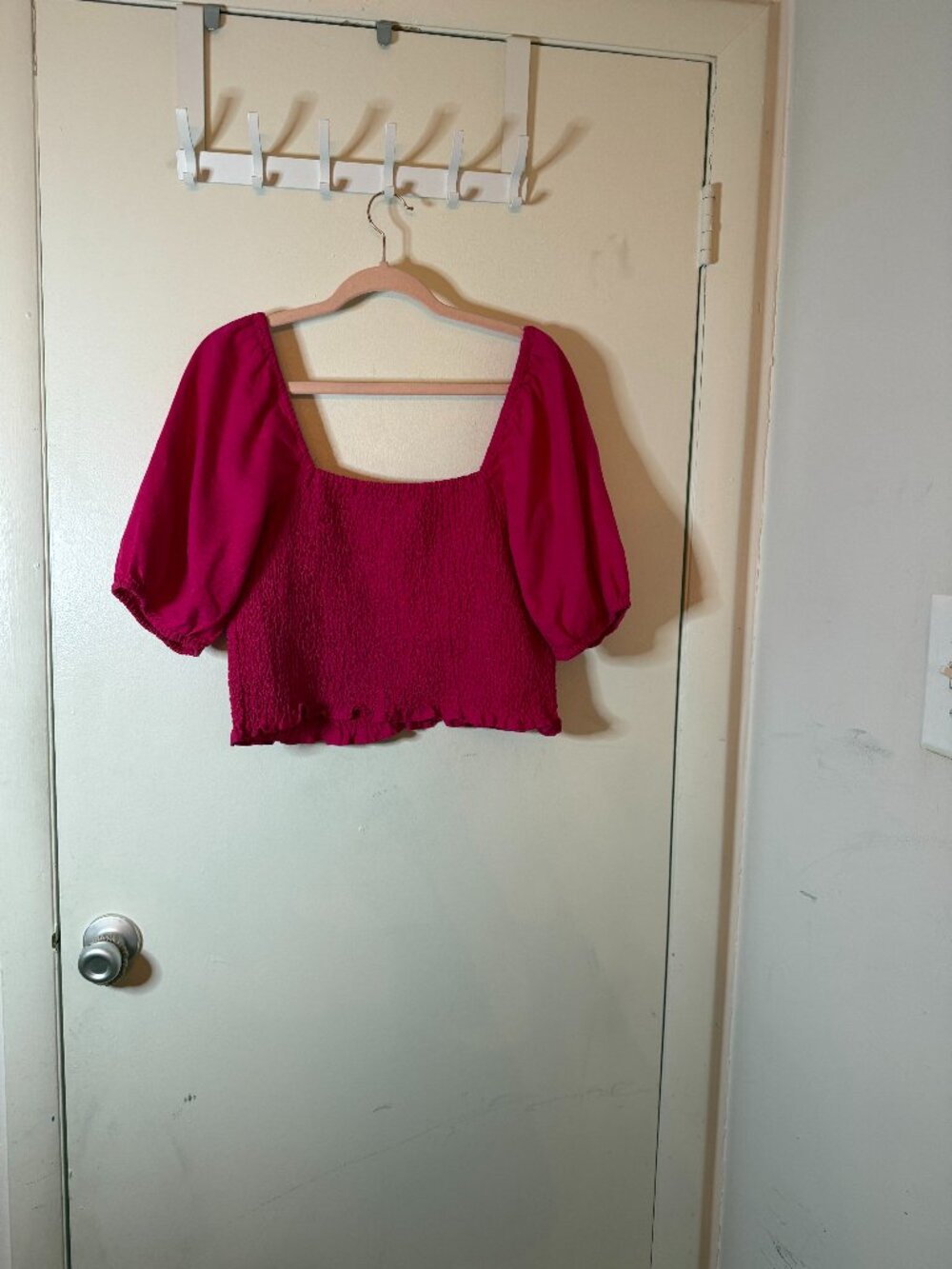 Pink top